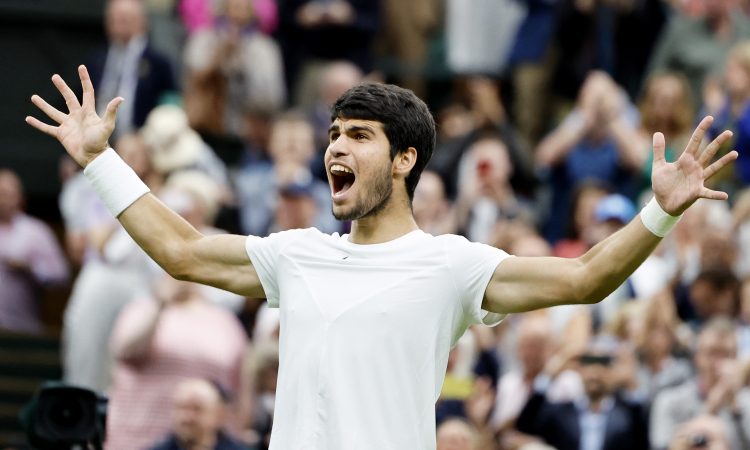 Alcaraz se je pridružil Đokoviću v finalu Wimbledona