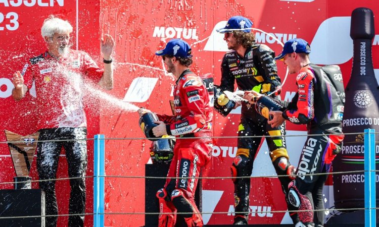 Aleix Espargaro slavil v Silverstonu