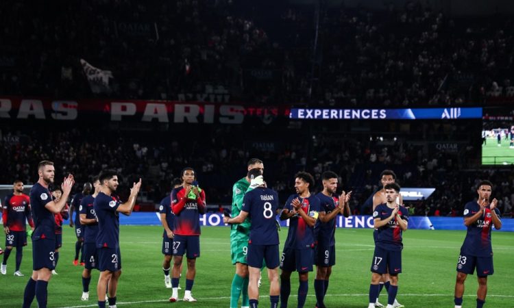 PSG za uvod na domači sceni le remiziral z Lorientom