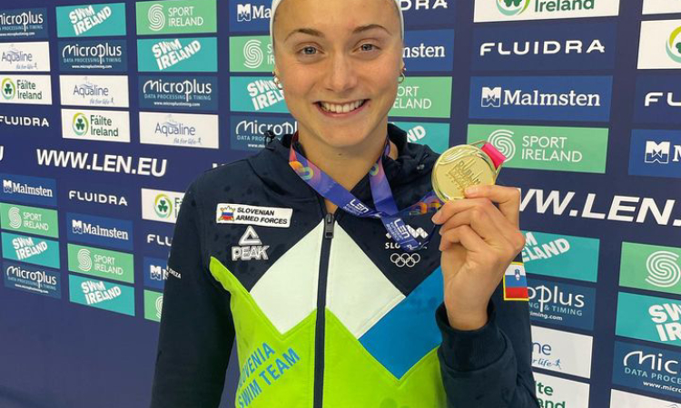 Klančar v Dublinu še tretjič zlata