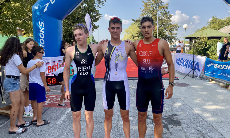 Denša in Vrtačič državna prvaka v sprint triatlonu