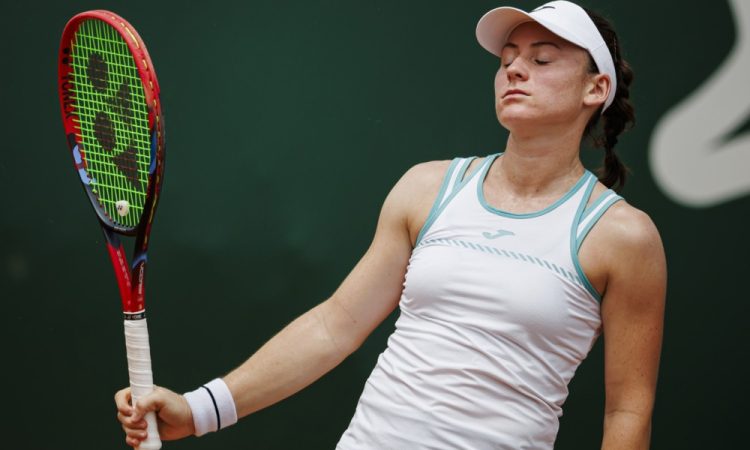 Tamara Zidanšek po hudem boju brez US Opna