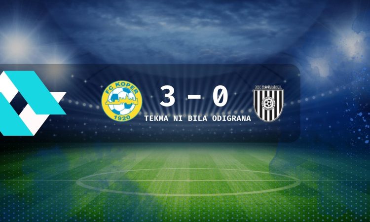 NZS: Koper za zeleno mizo s 3:0 premagal Rogaško