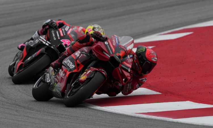 Bagnaia v Avstriji osvojil še četrto zmago na sprinterskih dirkah
