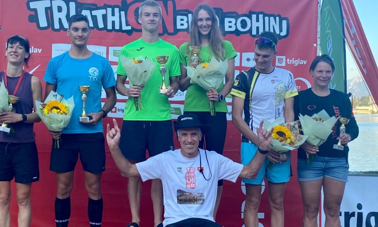 Mark Mandič in Maruša Klemenc državna prvaka v standard-triatlonu