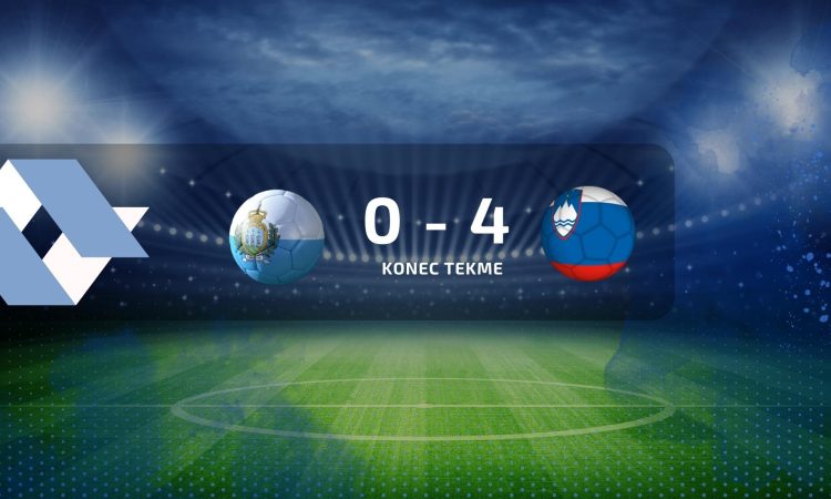 Slovenski nogometaši v San Marinu do pričakovane zmage