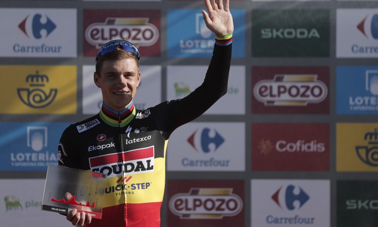 Evenepoel napovedal, da ostaja pri Soudal-Quick Stepu