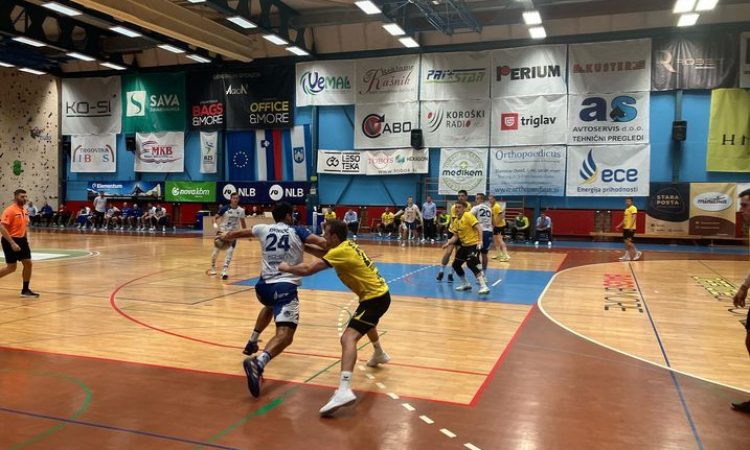 Rokometaši Sviša Ivančne Gorice so v gosteh premagali Slovenj Gradec s 26:25