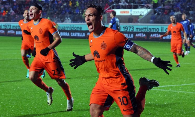 Vodilni Inter zmagal v Bergamu