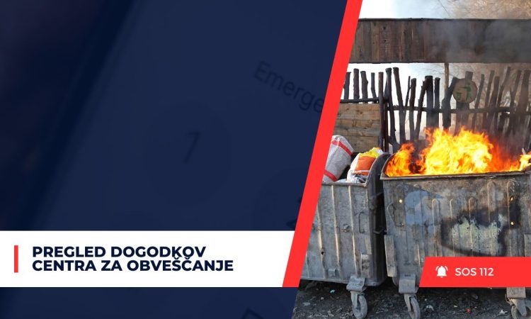 Požari v komunalnih in drugih zabojnikih