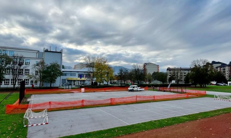 Obnova športnega igrišča na Hudinji za izboljšano športno izkušnjo