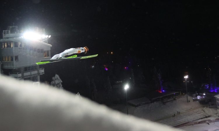 Kraftu popoln izkupiček v Ruki, Peter Prevc šesti