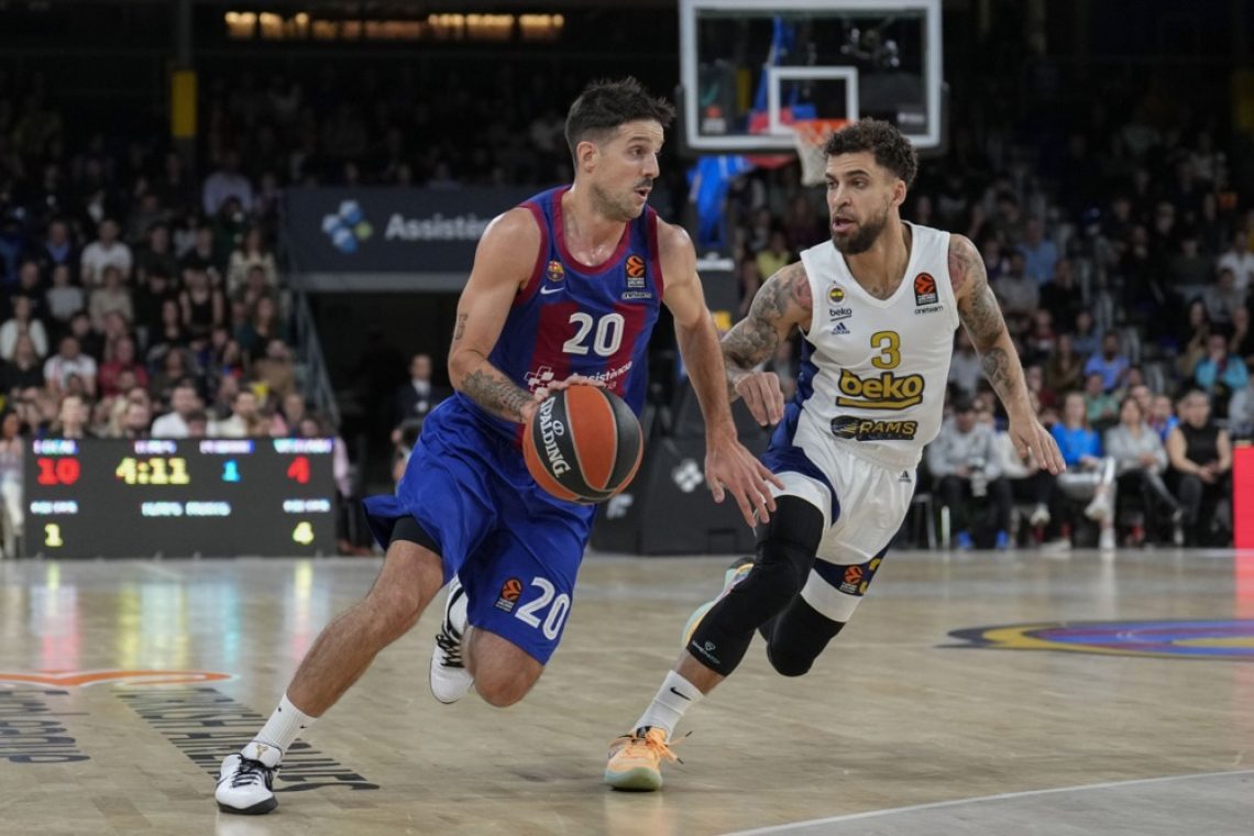 Crvena zvezda tesno izgubila z Baskonio, Barcelona desetič zmagala