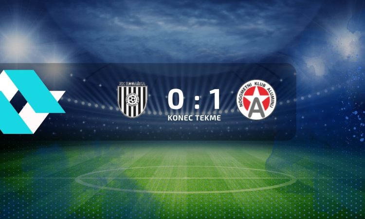 Nogometaši Rogaške so v zaostali tekmi izgubili proti Aluminiju z 0:1