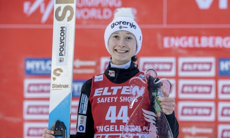 Nika Prevc zmagala v Garmisch-Partenkirchnu za svoje drugo slavje v svetovnem pokalu 