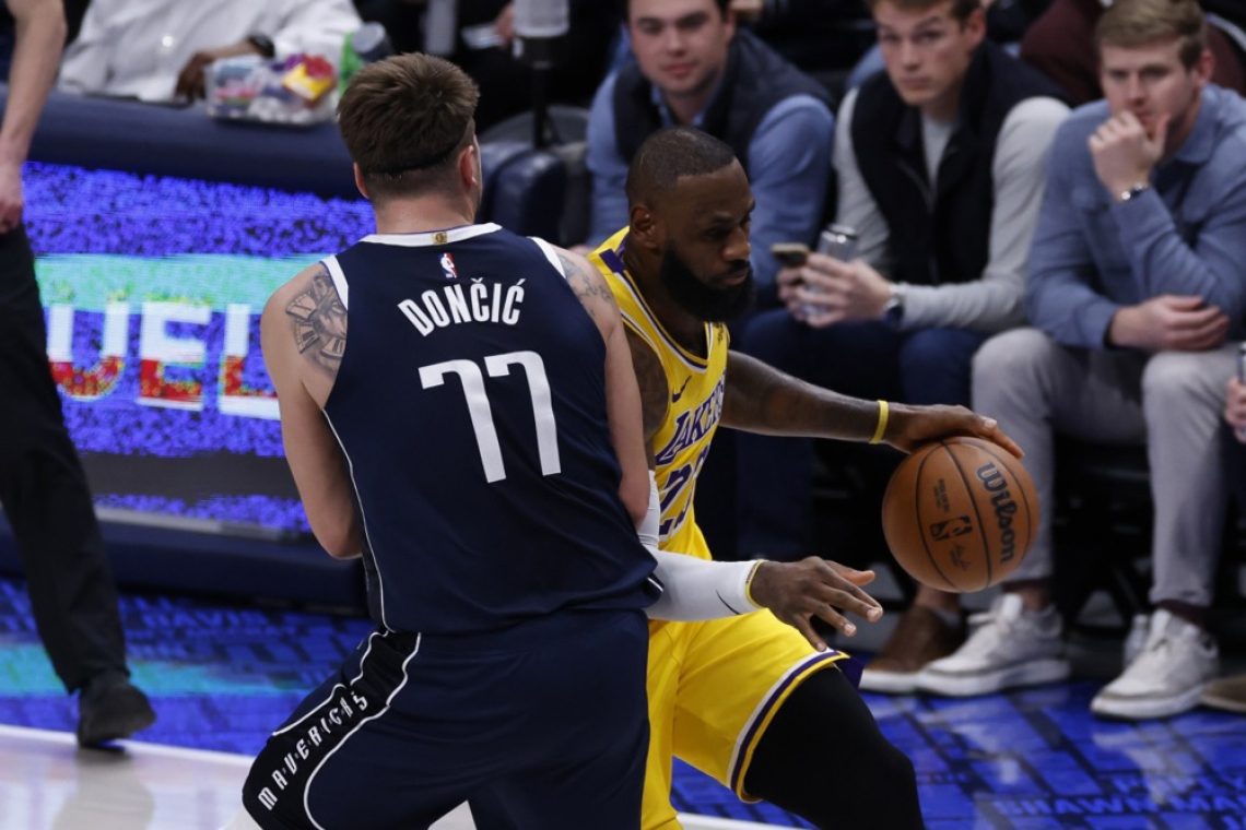 Luka Dončić 2023 končal z zmago in 39 točkami