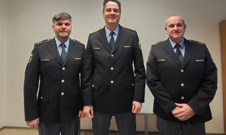 Vodenje policistov v Slovenski Bistrici prevzel Robi Štrman 