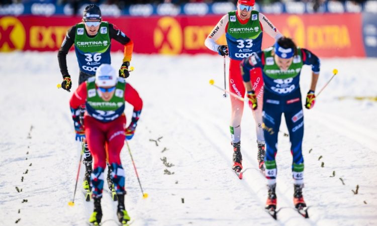 Norvežanom trojna zmaga na zasledovanju v Davosu
