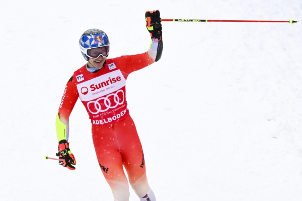 Odermatt prepričljivo najboljši v prvi vožnji Adelbodna