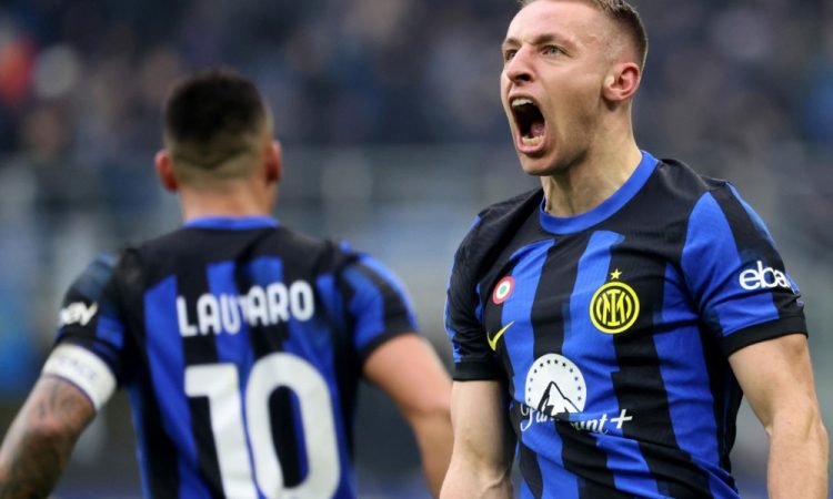 Inter tudi z nekaj sreče do nove zmage