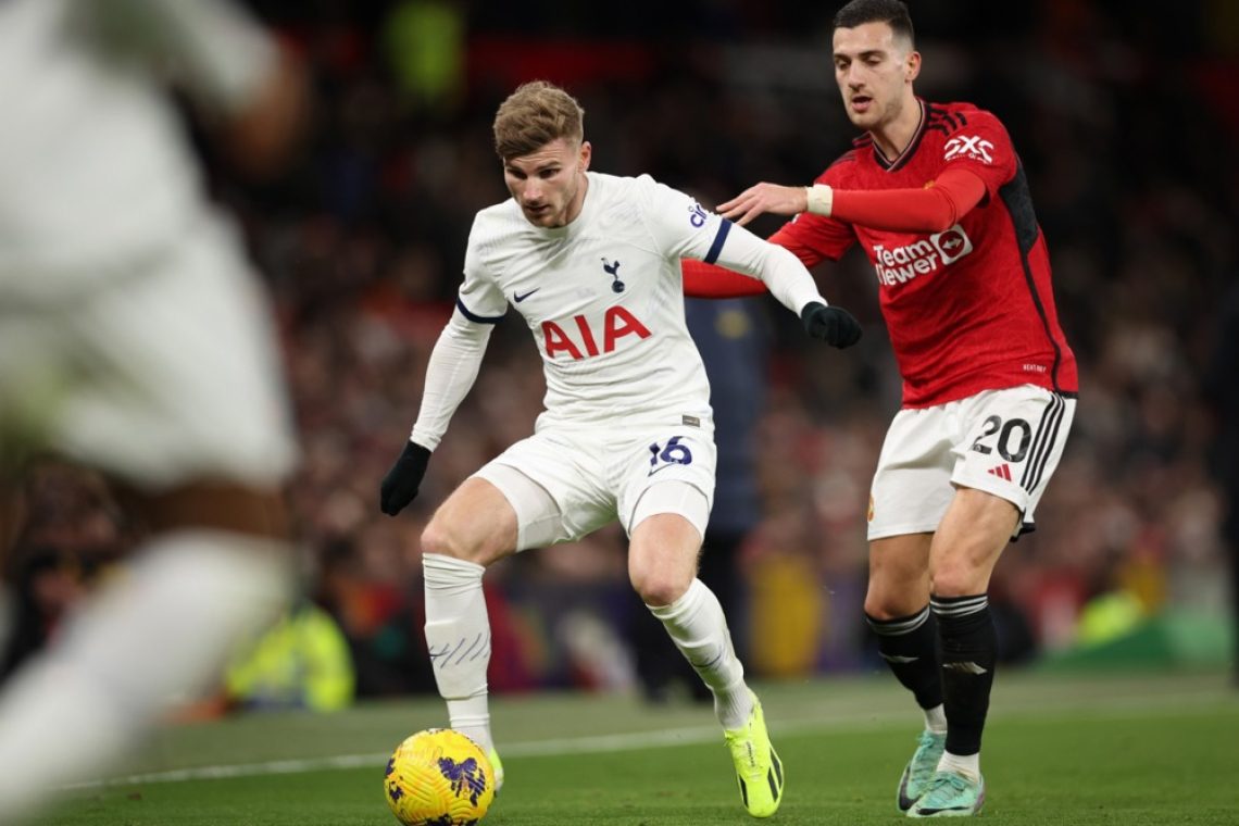 Manchester Unitedu le remi proti Tottenhamu
