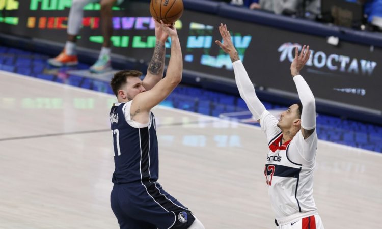 Dončićev trojni dvojček ob zmagi proti Washingtonu