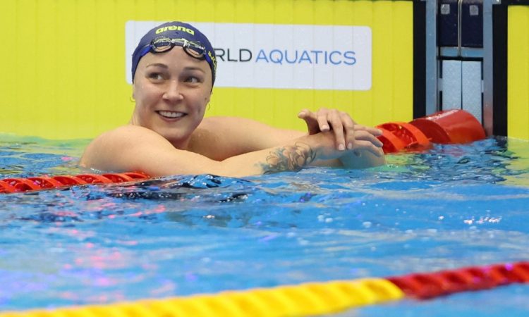 Sjöström še do 13. zlate kolajne, Klančar 13. na 50 m prosto