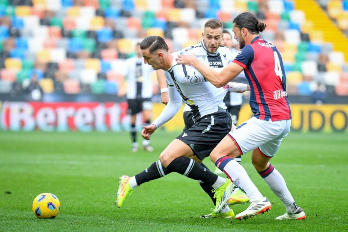 Udinese znova remiziral