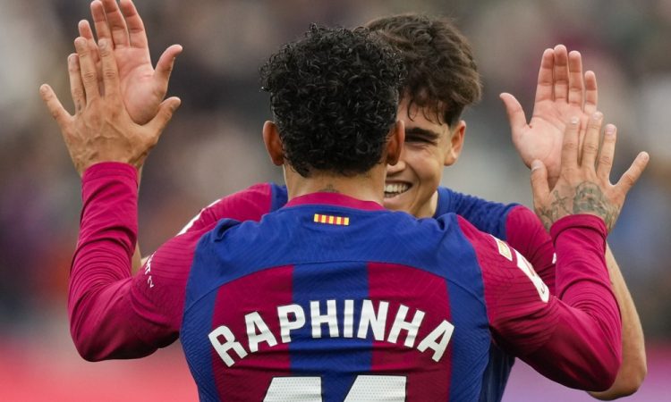 Barcelona zanesljivo do treh točk in začasnega drugega mesta