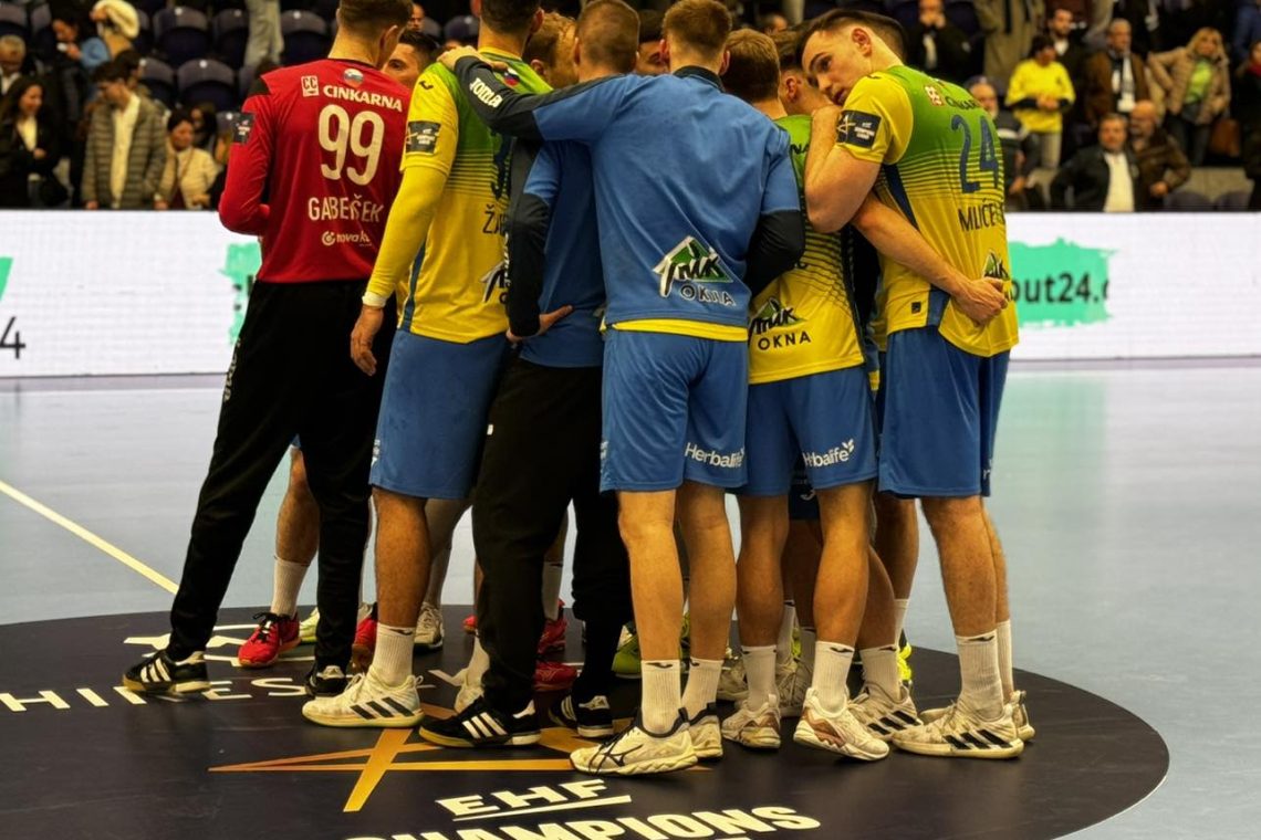 Rokometaši Celja pred zadnjim nastopom še brez zmage v ligi prvakov