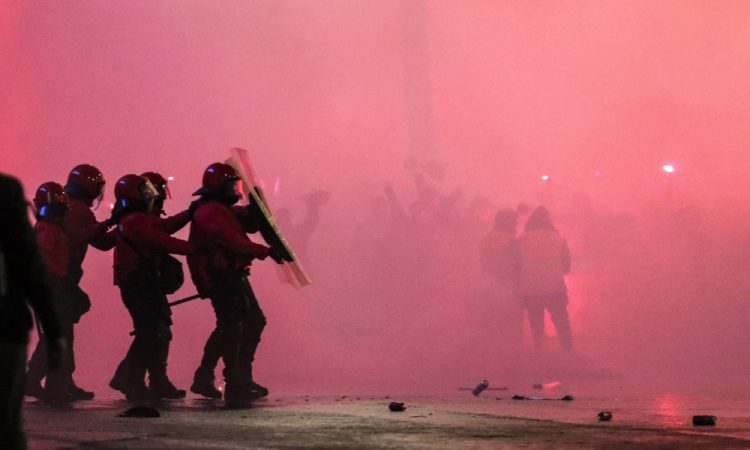 Izgredi na nogometu v Španiji in na Portugalskem