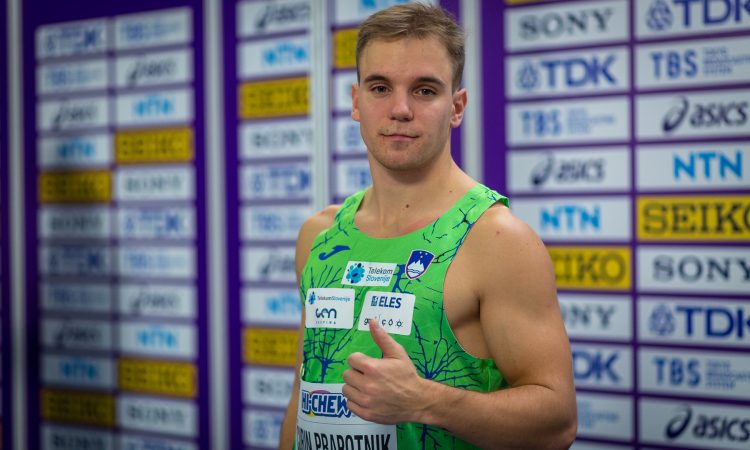 Čurin Prapotnik končal v polfinalu na SP v Glasgowu