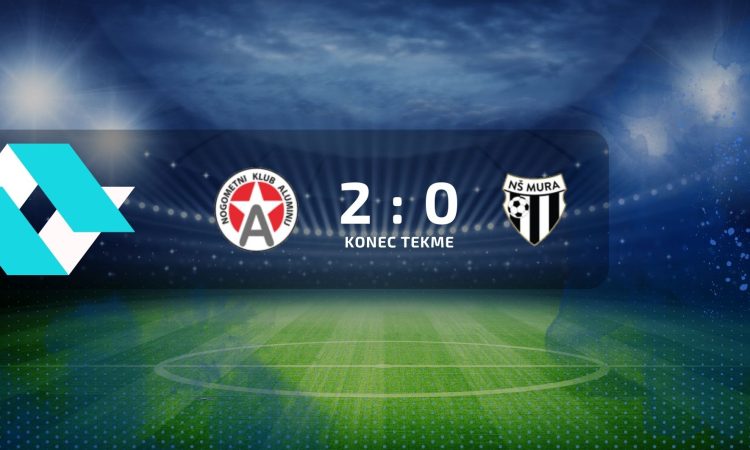 Nogometaši Aluminija so premagali Muro z 2:0 
