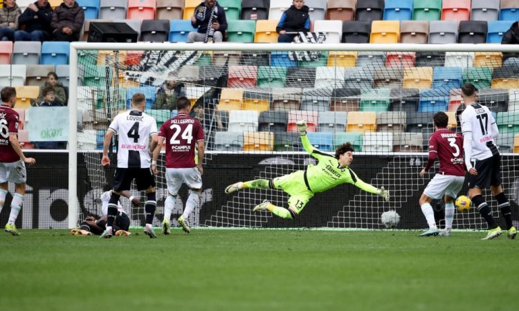 Udinese še do 15. neodločenega izida