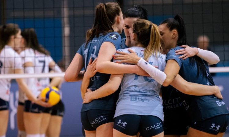 Calcit z zmago nad Mariborčankami v finalu srednjeevropske lige