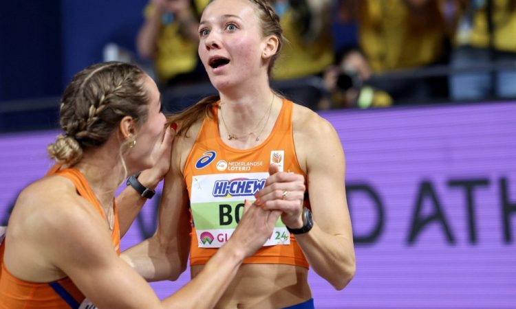 Femke Bol dosegla svetovni rekord na SP v Glasgowu