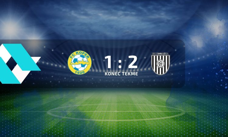 Nogometaši Kopra so izgubili proti Rogaški z 1:2 