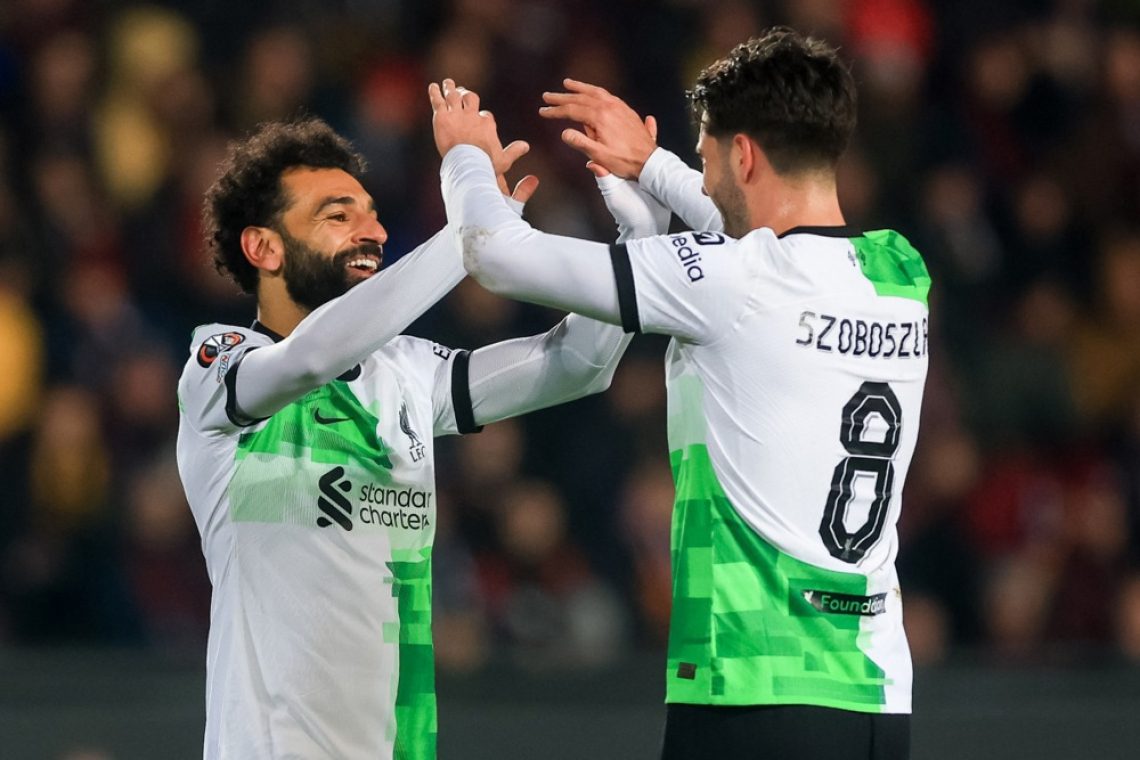 Liverpool po visoki zmagi v Pragi praktično že v četrtfinalu evropske lige