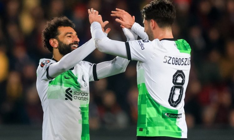 Liverpool po visoki zmagi v Pragi praktično že v četrtfinalu evropske lige