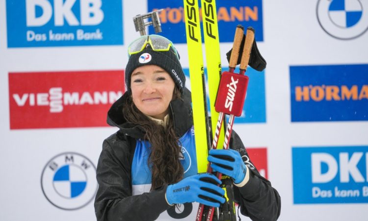 Jeanmonnot v sprintu premagala Vittozzi, Lampič 31.