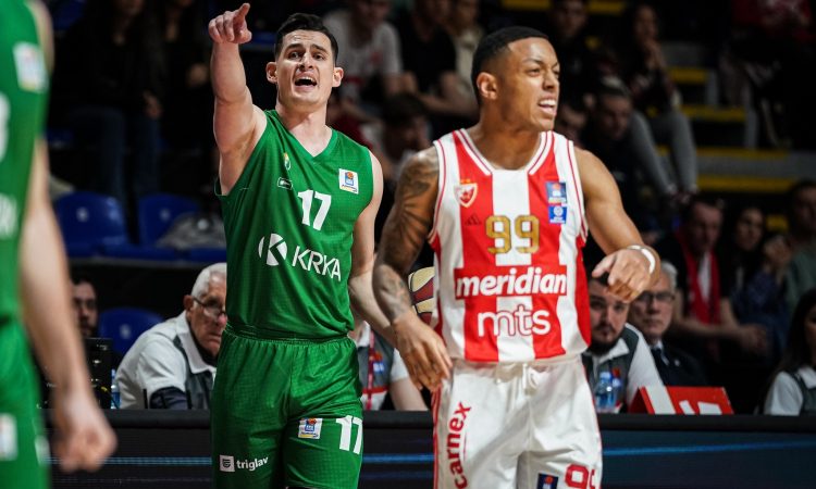 Košarkarji Krke so izgubili s Crveno zvezdo s 57:110