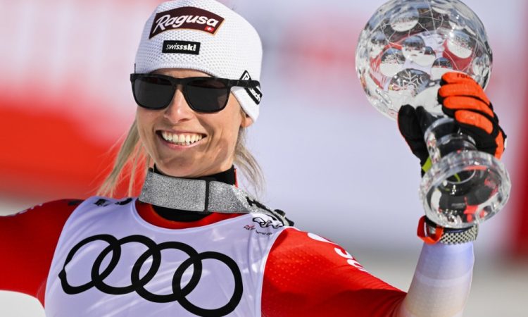 Gut-Behrami skupna in veleslalomska zmagovalka sezone 2023/24
