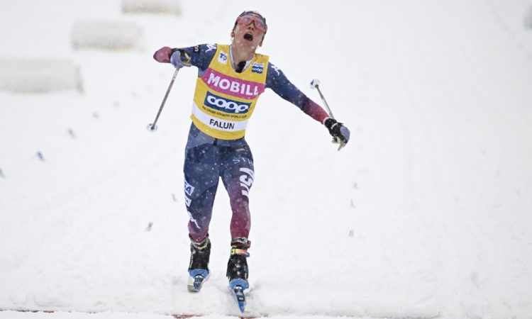 Diggins z zmago na 20 km potrdila veliki kristalni globus, Mandeljc 29.