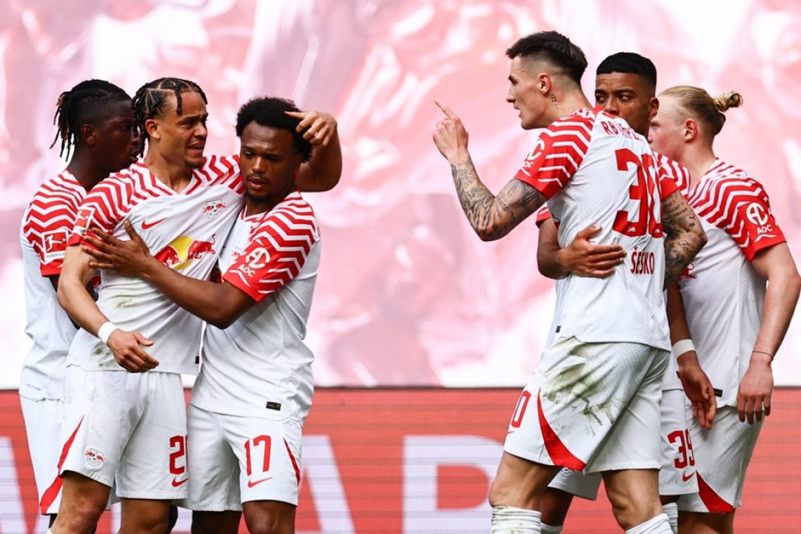Šeško zabil za zmago Leipziga, Bayern ohranil teorijo