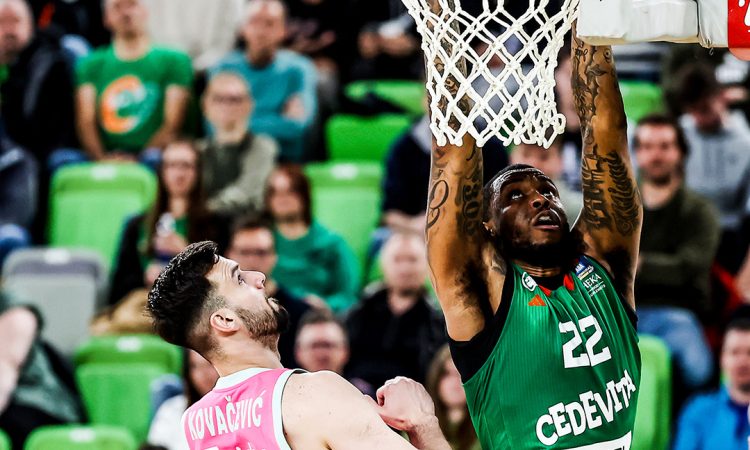 Cedevita Olimpija po novem porazu proti Megi končala ligo Aba