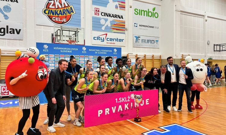 Cinkarna Celje tretjič zapored do trojne krone