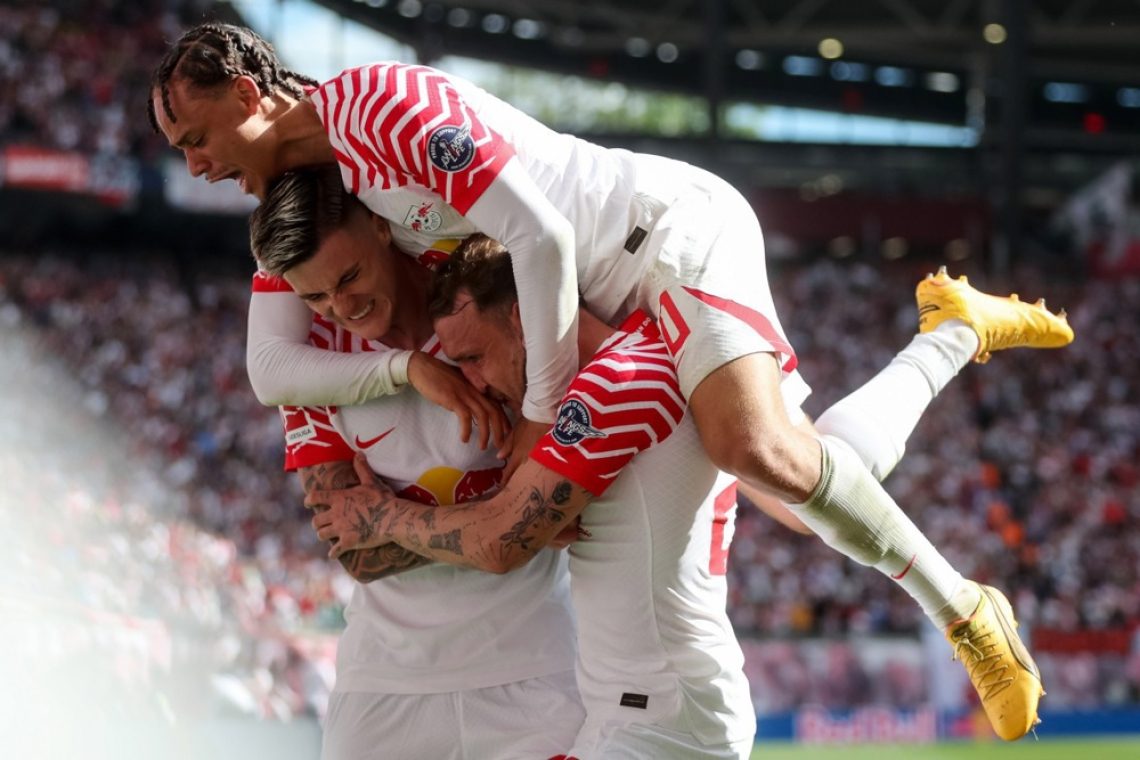 Leipzig tudi z zadetkom Šeška boljši od Borussie Dortmund