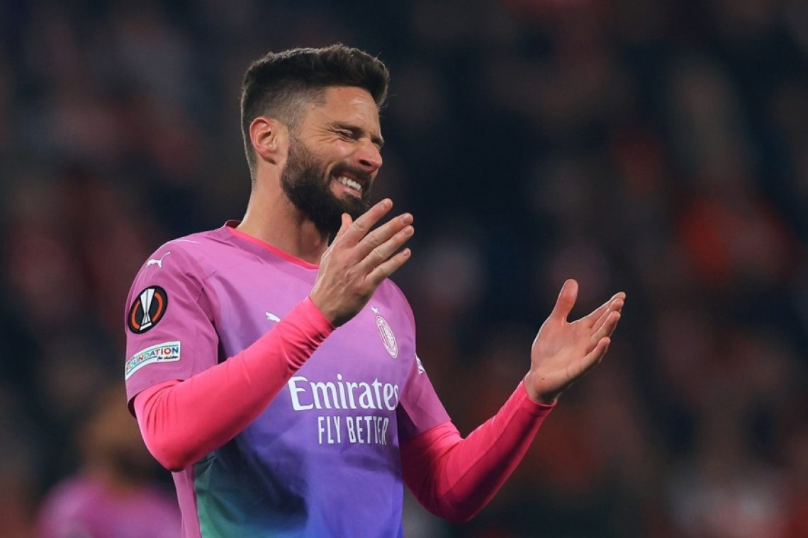 Giroud se seli v Los Angeles