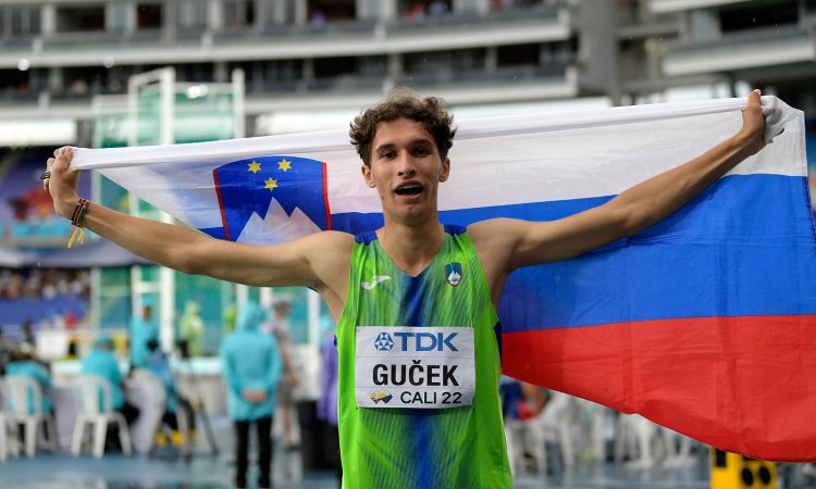 Guček s slovenskim rekordom drugi na mitingu v Ostravi