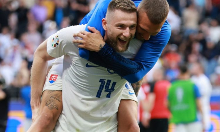 Slovaki premagali favorizirane Belgijce 